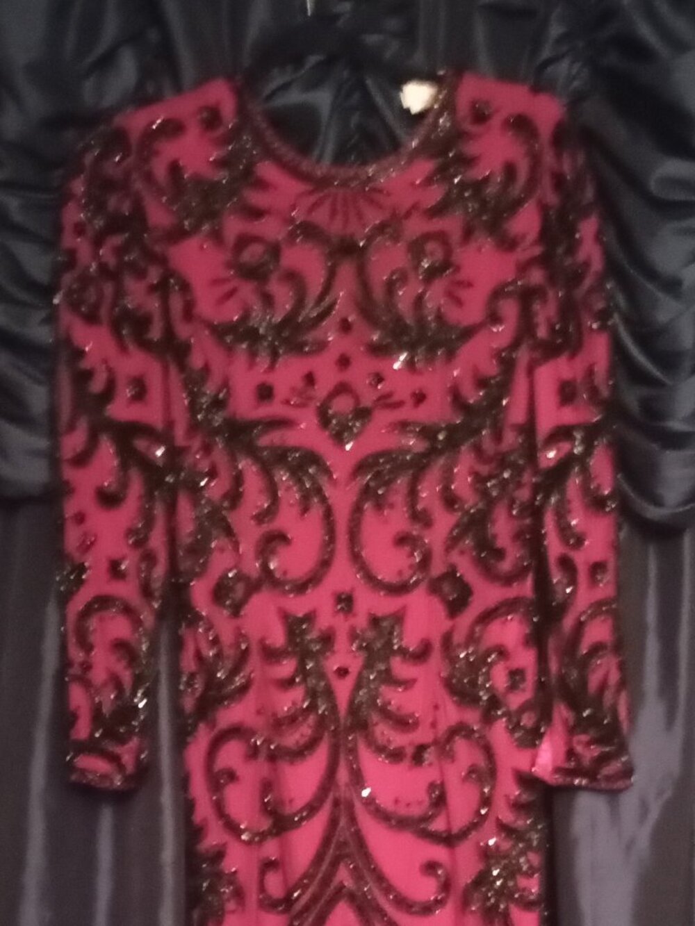 Vintage Beaded Cocktail Dress